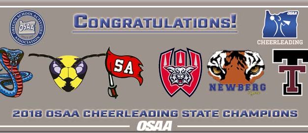 2018 OSAA Cheerleading State Championships – Results