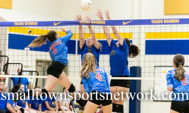 Toldeo Boomers Sweep Myrtle Point Bobcats