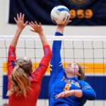 Boomers Defeat Bobcats In Volleyball Action