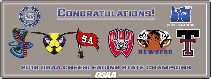 2018 OSAA Cheerleading State Championships – Results